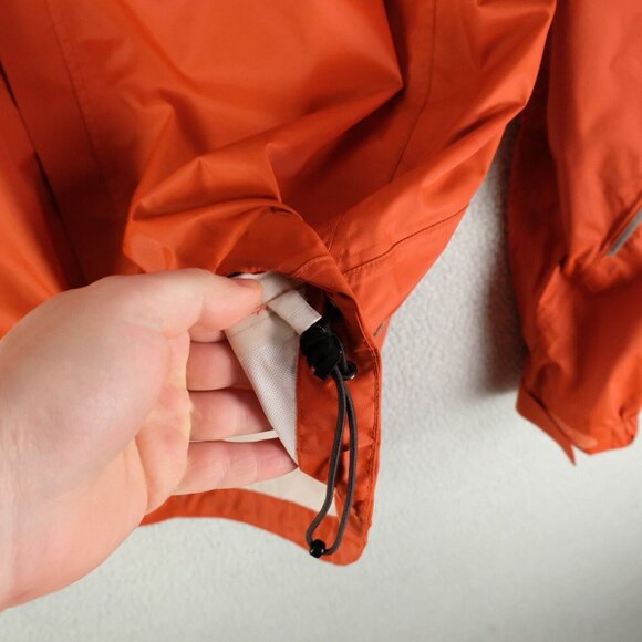 Novara Jacket Mens Large Orange Full Zip Cycling Rain Lightweight Full Zip - Picture 4 of 12